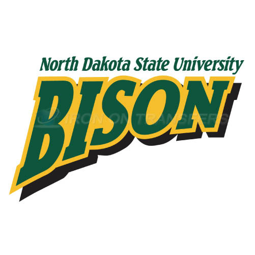 North Dakota State Bison Iron-on Stickers (Heat Transfers)NO.5594